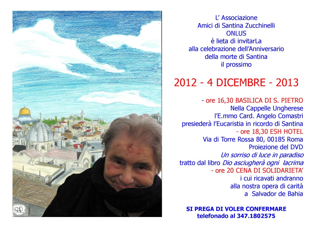 Inviti anniversario morte Mamma