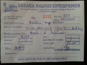 RICEVUTA AFFITO NEKESA