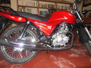 03 fotografia della moto acquistata per Mazuko