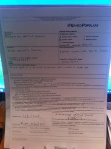 Prima rata Euro 4000