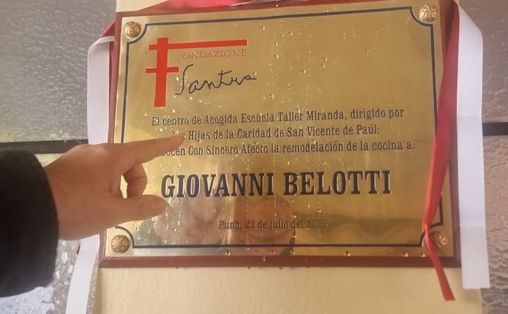 FONDAZIONE SANTINA RISTRUTTURA IN PERU’ CUCINA PER BAMBINI DI STRADA